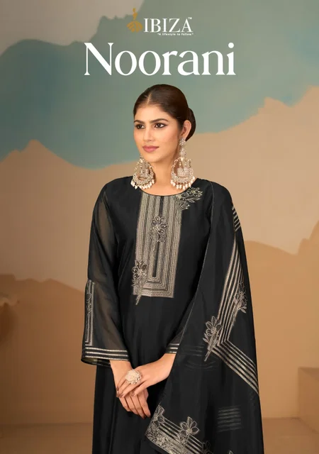 Noorani By Ibiza Banglory Silk Designer Salwar Suits 